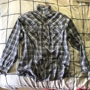 vintage wrangler flannel